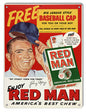 Red Man Cigarette Cigar 9×12