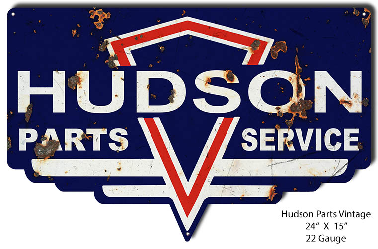 Hudson Motor Oil 15×24