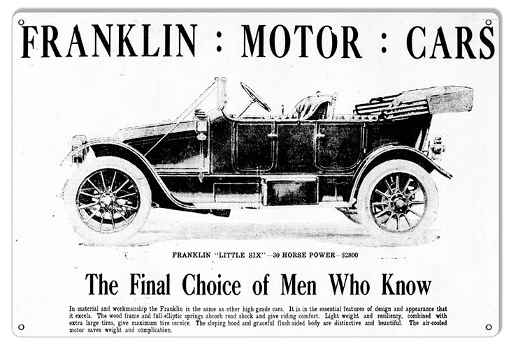 Franklin Little Six Classic Car Garage 12x18
