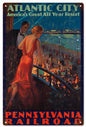 Atlantic City Pennsylvania Railroad 12x18