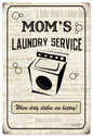 Moms Laundry Service 12x18