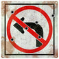 Wrong Way Arrow with Bullet Holes 12×12
