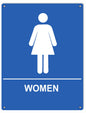 Public Women Bathroom 9 X 12
