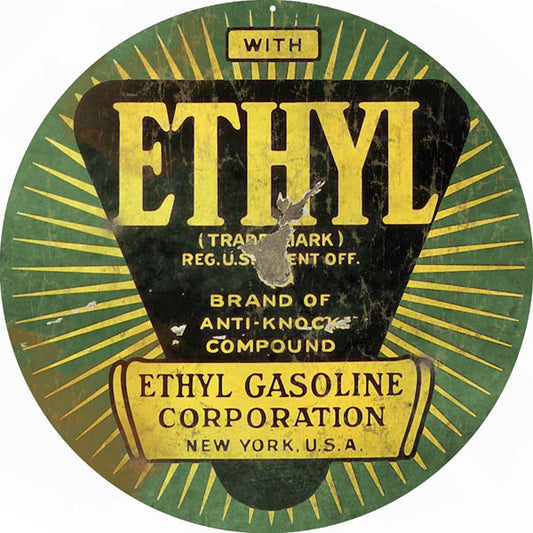 Ethyl Gasoline Corporation Service 14 x 14