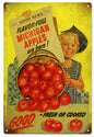 Michigan Apples Country 12x18