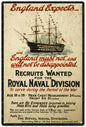England Expects Royal Naval Division Recruits 12x18