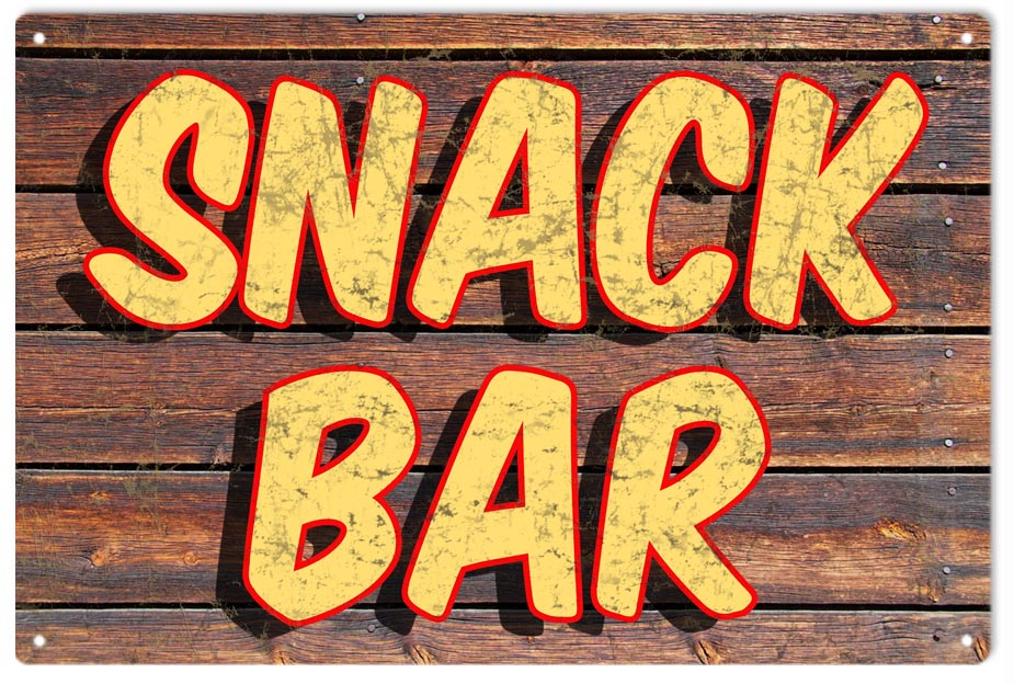 Snack Bar Food Service 12x18
