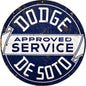 Dodge DeSoto Approved Service 14 x 14