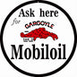 Mobil Oil Gargoyle Service Station 14 x 14