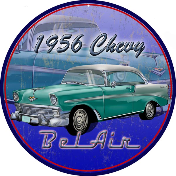 1956 Chevy Bel Air 14x14