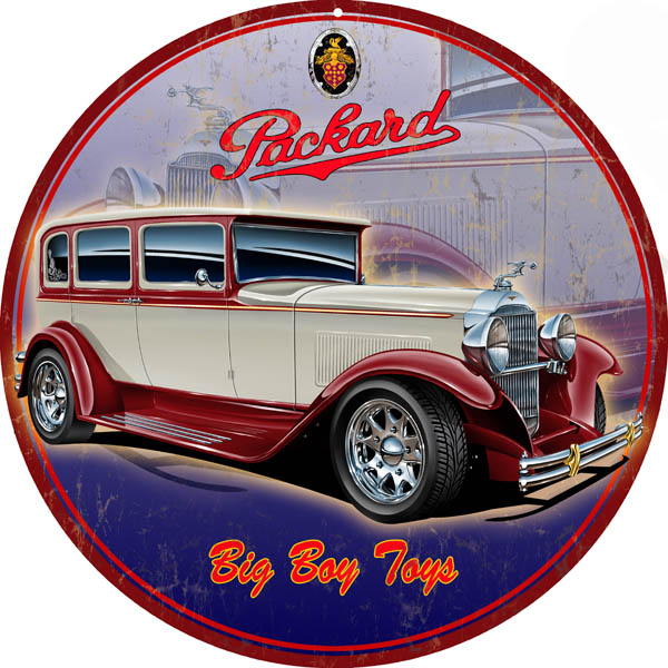Packard Big Boy Toys Automobile 14 x 14