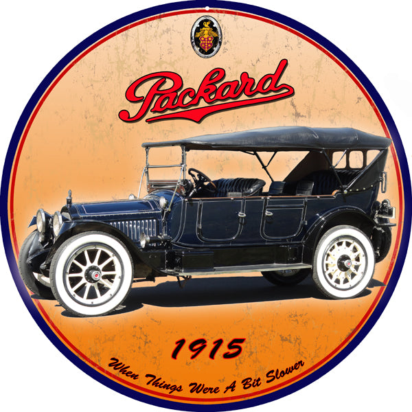Packard 1915 When Thing Were A Bit Slower 14 x 14