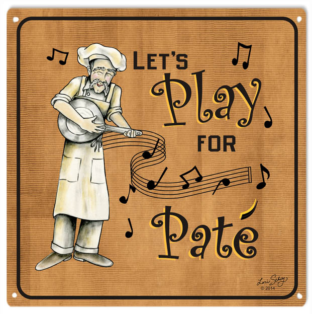Musical Lets Play For Pate 12x12