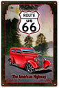 Route 66 The American Highway 12×18