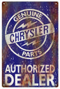 Chrysler Parts Authorized Dealer 12x18