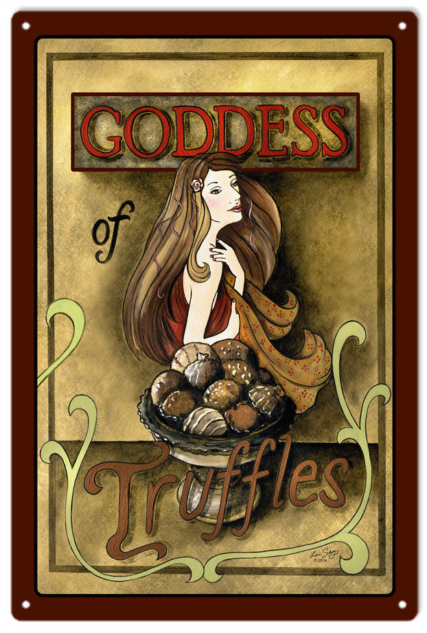 Goddess Of Truffles 12x18