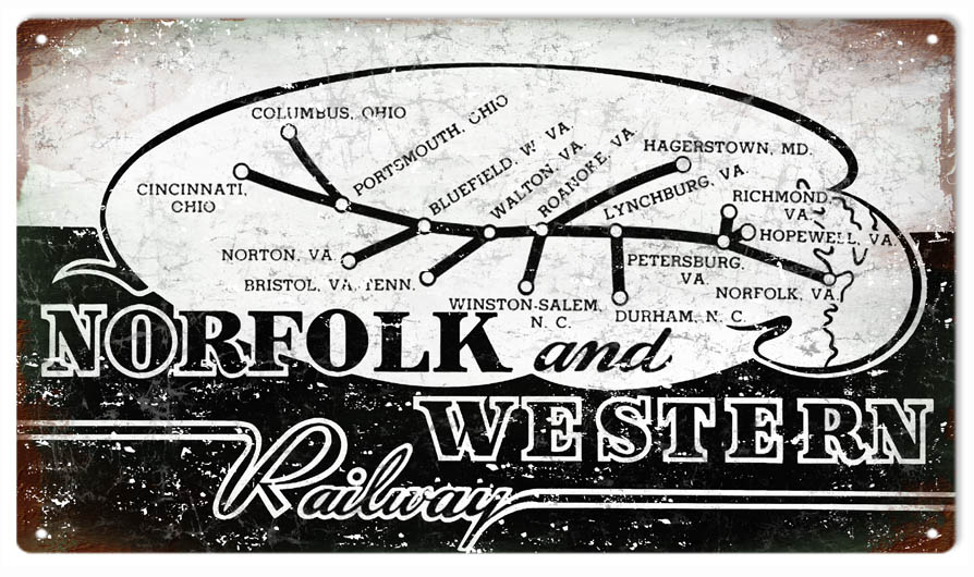 Norfolk And Western Railway 8×14