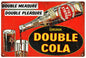Measure Double Cola Advertising 12x18