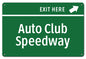 Auto Club Speedway 12×18