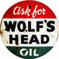 Wolfs Head 18 x 18