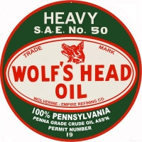 Wolfs Head Oil 18 x 18