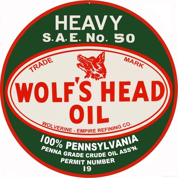 Heavy Wolfs Head Oil 24 x 24