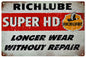 Rich Lube Repair Service Station 12x18