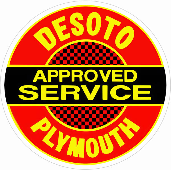 Desoto Plymouth Service 24 x 24