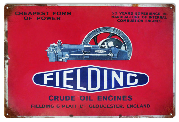 Fielding Crude Oil 12×18