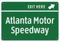 Atlanta Motor Speedway 12×18