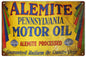 Alemite Motor Oil 12×18