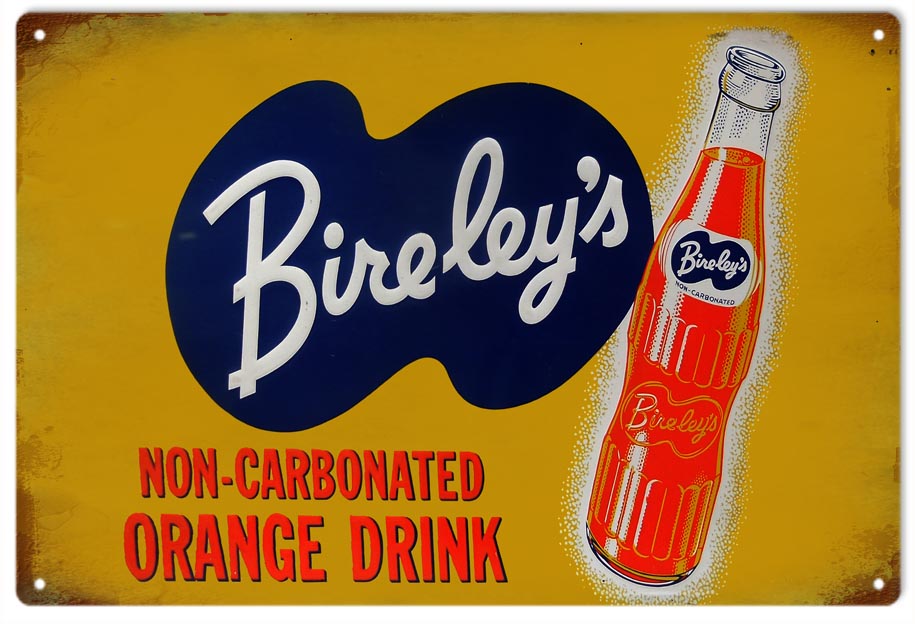 Bireleys Orange Drink 12×18