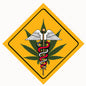 Marijuana Cannabis Leaf 12×12