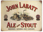 John Labatt Stout Beer Bar 9×12
