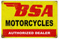 BSA Motorcycles 12×18