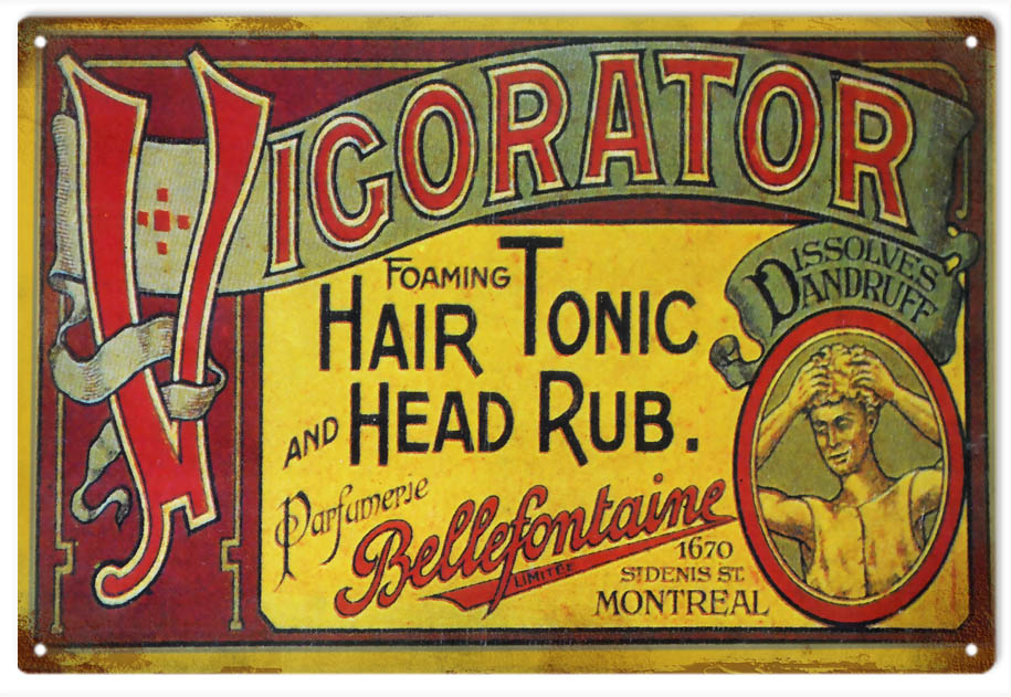 Vigorator Hair Product 12×18