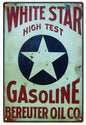 White Star Gasoline Motor Oil 12×18