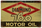 Diamond Motor Oil 12×18