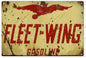 Fleet Wing Gasoline 12×18