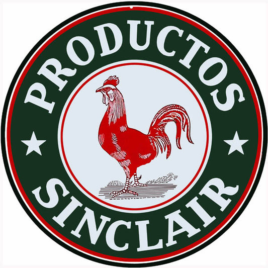 Sinclair Motor Oil Vintage Style Metal Sign 14 x 14