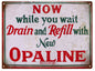 Opaline Motor Oil Gas Station 9×12