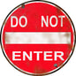 Do Not Enter No Trespassing 14″x 14 x 14