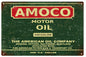Amoco Gas And Motor Oil 12x18
