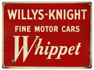 Willys Knight Motor Car 9×12