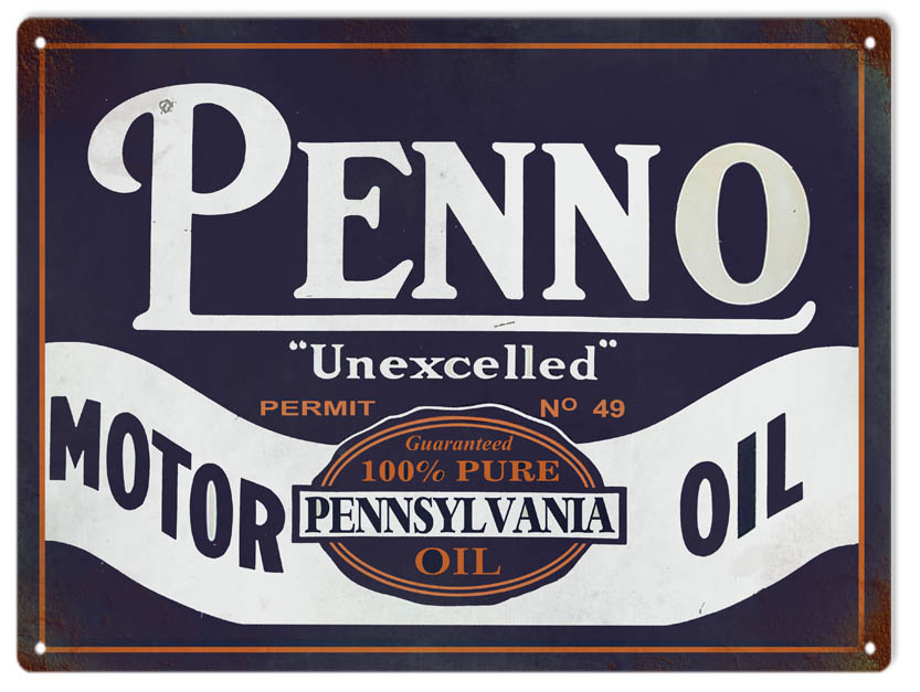 Penno Motor Oil 9×12