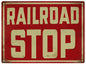 Railroad Stop Railway 9×12