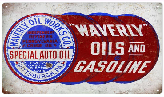 Waverly Oil And Gasoline 8×14