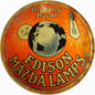 Thomas Edison Mazda Lamps 14 x 14