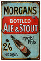 Morgans Ale And Stout Beer Bar 12×18