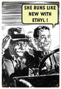 Ethyl Motor Oil 12×18